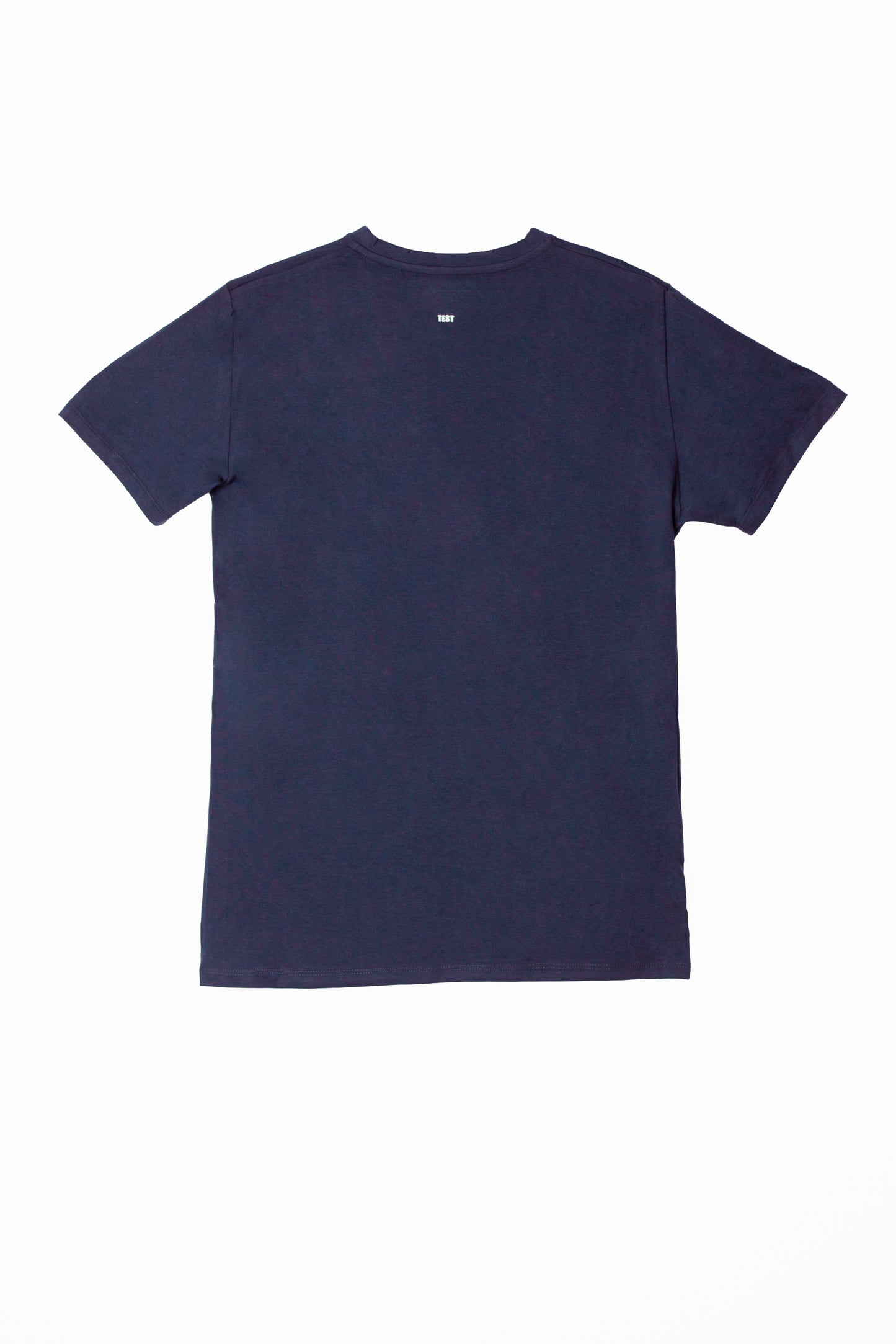 CAMISETA AZUL OSCURO (T-SHIRT) ALGODÓN PERUANO