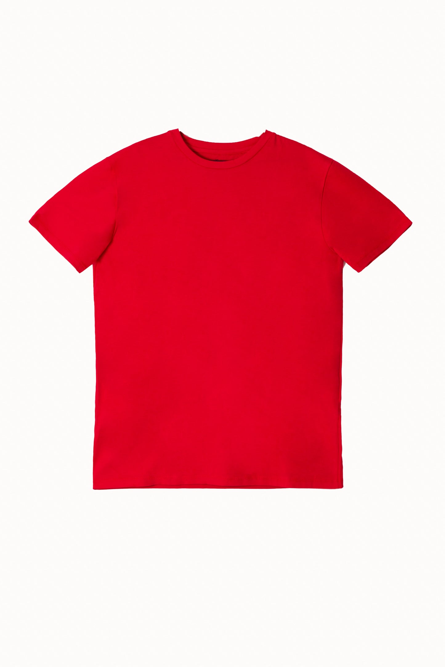 CAMISETA ROJA (T-SHIRT) ALGODÓN PERUANO