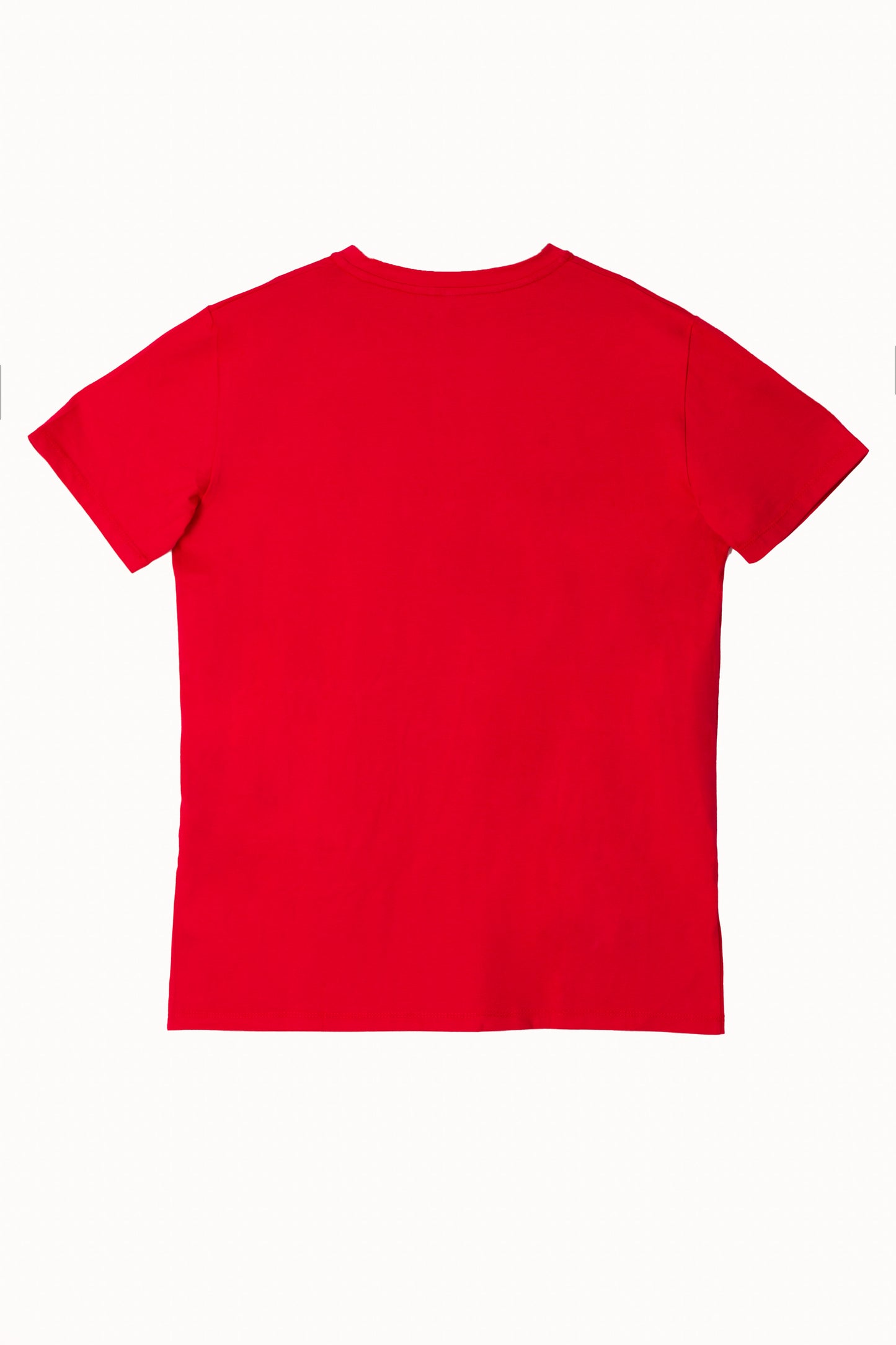 CAMISETA ROJA (T-SHIRT) ALGODÓN PERUANO
