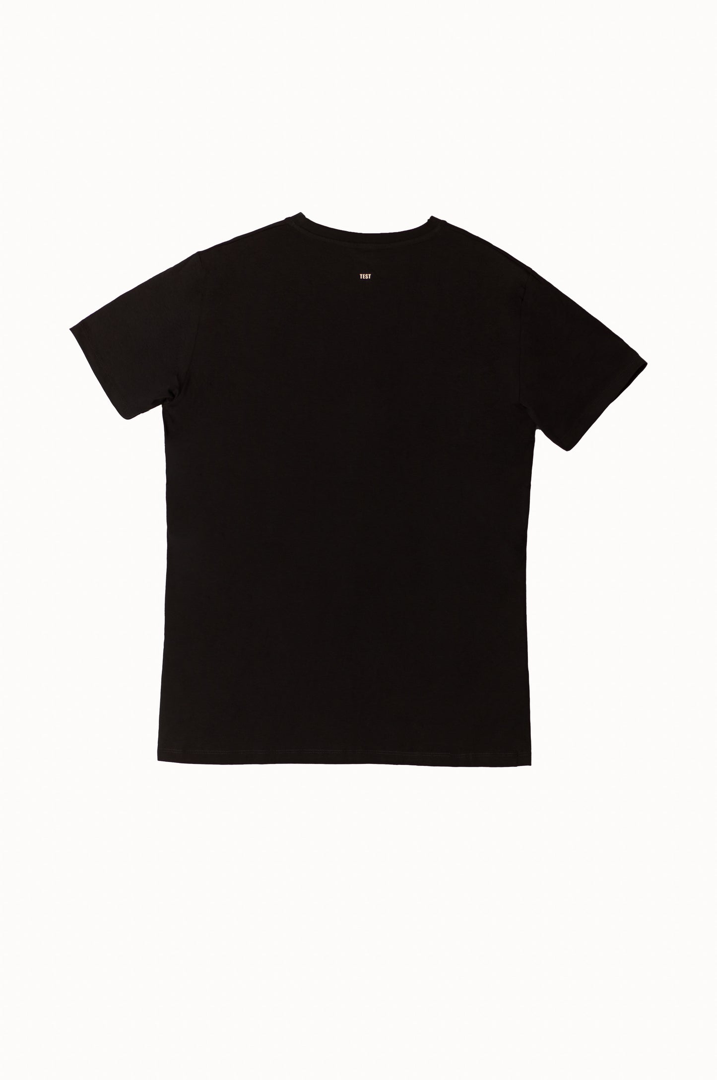 CAMISETA NEGRA (T-SHIRT) ALGODÓN PERUANO
