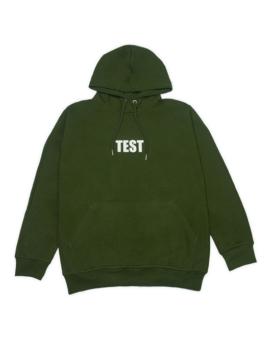 Buzo VERDE MILITAR Con Capota 100% Algodón Pima Peruano